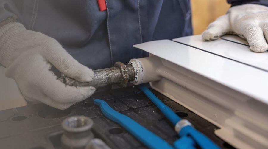 Professional water heater repair services in Almyra, AR